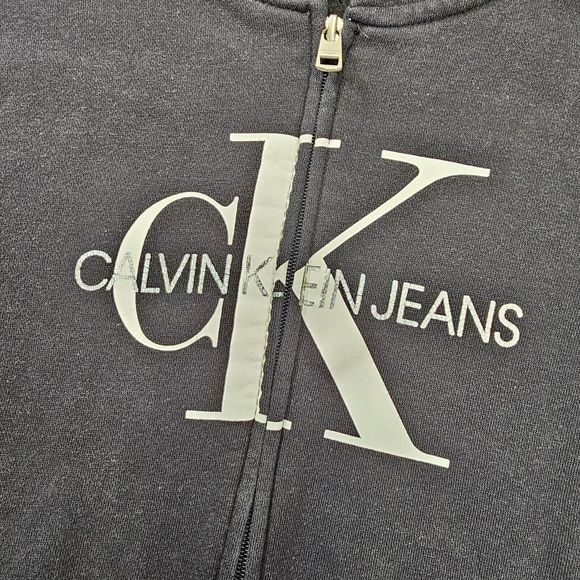 Children's Calvin Klein Black Jacket No Size Measures Small - Picture 11 of 14